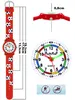 Pacific Time Kinder Armbanduhr Silikon Jungen Lernuhr Produktbild-Vorschau 4