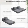 HOMCOM Poltrona letto Divano letto Divano letto singolo con Anteprima dell’immagine prodotto 7