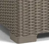 Tavolino da Giardino 68x68x35h cm California Cappuccino Anteprima dell’immagine prodotto 7