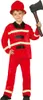 Feuerwehr Held Kostüm Karneval Kinder Spaß Helm Weste Produktbild-Vorschau 1