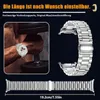 FFO2World Edelstahl-Gliederarmband – Kompatibel mit Samsung Produktbild-Vorschau 3
