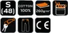 NEO TOOLS Herren Kurze Arbeitshose mit Hosengürtel, 100% Produktbild-Vorschau 6