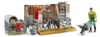 Bruder Bworld Cow And Calf Barn With Farmer – Multicolor Produktbild-Vorschau 12