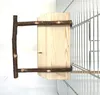 Anflugsitzstange für Vogelheime Vogelkäfige 24,5x12/20cm Produktbild-Vorschau 4