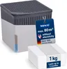 WENKO Raumentfeuchter Cube Grau 1000 g Calciumchlorid Produktbild-Vorschau 3