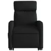 CLORIS Massagesessel mit Aufstehhilfe Schwarz Stoff - Produktbild-Vorschau 8