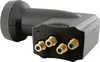 Quad LNB digital SUN PROTECT anthrazit Produktbild-Vorschau 3
