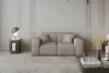 Sofaset Designersofa CELES 3-2-1 in Stoff Scala Beige Produktbild-Vorschau 4