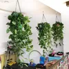 2ks Umělé závěsné rostliny, 90 cm Falešný břečťan Závěsná Náhled obrázku produktu 6