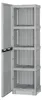 Allain - Armario Exterior, 50x39x172h cm Gris Claro, 3 Vista previa de la imagen del producto 5