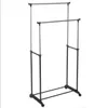 Mobilní věšák na oblečení, dvojitá rukojeť, 160 cm Náhled obrázku produktu 1