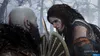 Two characters from the game God of War Ragnarok are facing each other in a forest setting. Náhľad obrázku produktu