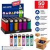 50 zapalovačů naplněných barvami, uspořádaných podle Náhled obrázku produktu 1
