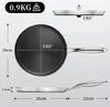 Padella per crepes 28 cm in acciaio inox antiaderente Anteprima dell’immagine prodotto 2