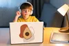 MuchoWow® Laptop Aufkleber Sticker Cover Sommer - Avocado - Produktbild-Vorschau 3
