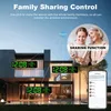 WiFi-Digitaluhr mit Temperatur- und Feuchtigkeitssensor APP Produktbild-Vorschau 15