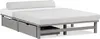Homestyle4u Holzbett 140x200 mit Lattenrostmit Bettkasten Produktbild-Vorschau 5
