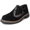 PAULGOS scarpe tradizionali in vera pelle Haferl scarpe Anteprima dell’immagine prodotto 1