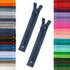 2 Reißverschüsse 5mm spiral stahlblau Produktbild-Vorschau