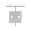 A white handrail bracket is shown against a white background. Podgląd zdjęcia produktu