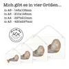 Mr. & Mrs. Panda Schild Robbe Lachen DIN A4 - Weiß - Produktbild-Vorschau 5