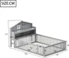 okwish Dětská postel Podlahová postel 140 x 200, Domečková Náhled obrázku produktu 7
