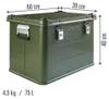 Aluminium Box mit Deckel Grün Alu Kiste Box Alukiste 75 Produktbild-Vorschau 6