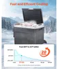 SucceBuy 60 l elektrická kompresorová chladnička, 12/24 V Náhled obrázku produktu 3