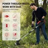 Akku-Rasentrimmer 21V mit 2 Batterien, Freischneider, Produktbild-Vorschau 9