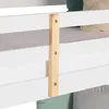 Homestyle4u Etagenbett 90x200 cm Hochbett Dreifachbett Weiß Produktbild-Vorschau 9