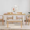 vidaXL Banc 90 cm en bois massif d'hévéa Voir les images du produit 3