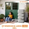 GARANTIA Kit Réservoir de jardin  CUBUS 340 L, gris béton Voir les images du produit 2