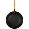 Gusseisen wok pfanne Ludmiła 30cm Holzgriff Bratpfanne GAS Produktbild-Vorschau 4