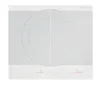A top-down view of a white induction cooktop with circular heating zones and touch controls. Náhled obrázku produktu