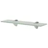 The Living Store Schwebende Regale 2 Stk. Glas 40x20 cm 8 Produktbild-Vorschau 2