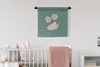 MuchoWow® Wandteppich Wandbehang Sommer - Obst - Rosa 60x60 Produktbild-Vorschau 1
