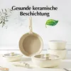 Redchef 16-teiliges Antihaft-Keramik-Kochgeschirr-Set mit Produktbild-Vorschau 4