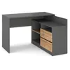 ULWEHOME Eck-Computertisch 120 x 50 cm, Schubladen, Produktbild-Vorschau 4