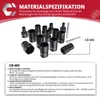 16tlg Twist Socket Set 12,5 mm (1/2") Spezial Ausdreher für Produktbild-Vorschau 6