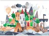 Vlies Fototapete - A colourful treasure island with a Produktbild-Vorschau 5