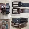 Ledergürtel 4 cm – Echtleder, Herren/Damen, Schnalle, Braun Produktbild-Vorschau 1