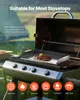 SucceBuy Płaska płyta grillowa ze stali węglowej do grilla, Podgląd zdjęcia produktu 6