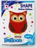 Grabo Ballon Eule rot 66 cm Produktbild-Vorschau 2