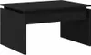 Table Basse Chêne Noir 68X38X50 Cm Avec Bois d'Ingénierie Voir les images du produit 1
