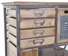 Armoire à pharmacie HWC-A43, commode, bois de sapin massif Voir les images du produit 3