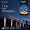 Eiszapfen-Lichterkette - 20 Meter - 490 LED-Lichter - gold Produktbild-Vorschau 2