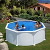 Piscine ronde en acier GRE, couleur blanche, KITPR458 – Ø Voir les images du produit 21