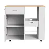 UnboxG Isola mobile da cucina con piano di lavoro in rovere Anteprima dell’immagine prodotto 9