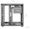 Mars Gaming MC-3TLITE, Mini Tower, PC, Schwarz, micro ATX, Produktbild-Vorschau 11