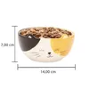 Winkee - Kočičí miska na cereálie | Roztomilá keramická Náhled obrázku produktu 7